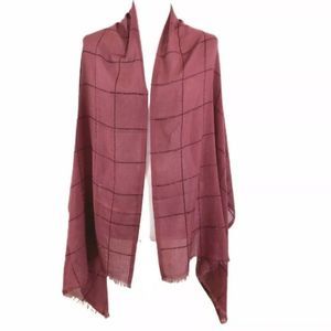 🌹2/$15 Gul Esarp Scarf Red Burgandy Glitter